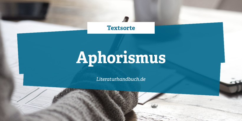 Textsorte - Aphorismus